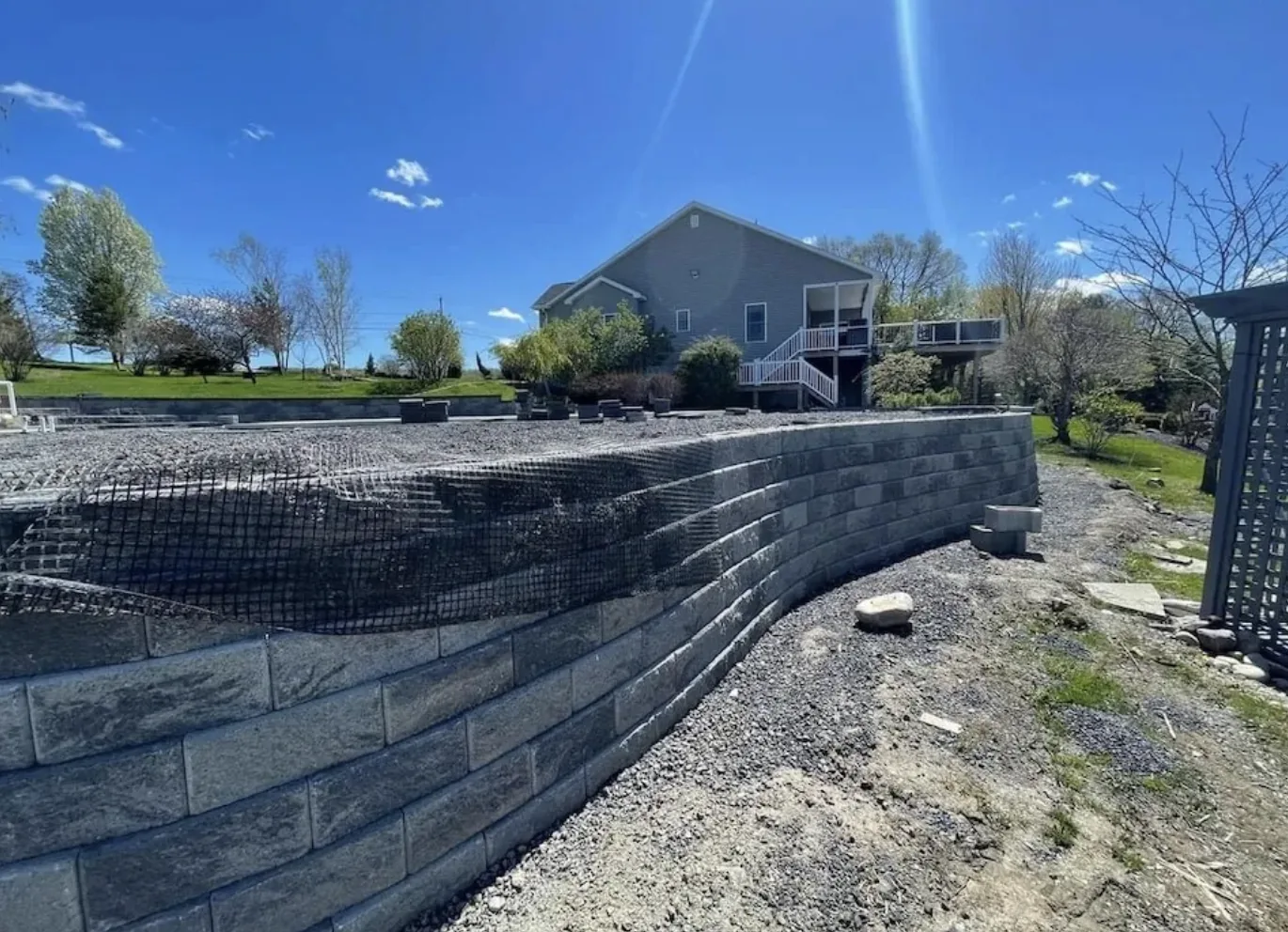 Retaining Walls in Hickory NC β Platinum Construction & Crane